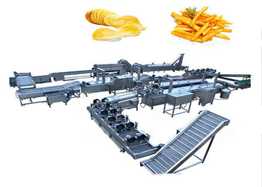 Automatische Imbiss-Kartoffel Chips Processing Machinery Plant Potato Chips Making Machine