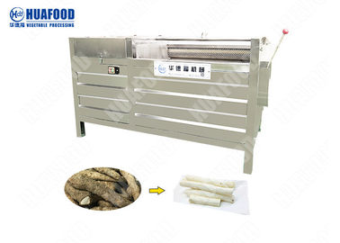 Automatische Lebensmittelverarbeitungs-Maschinen 304 SUS Kartoffel-Schälmaschine