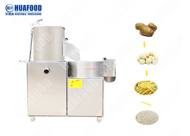 Automatische Kartoffel-Schale und Kartoffelschäler-und Schneidmaschinen-Maschine CuttingMachine für Handelsverpflegung