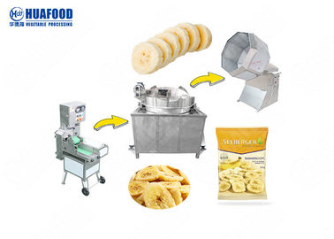 Philippinische Banane Chips Machine Chips Making Machine Deep Fryers der halbautomatischen Bananen-50kg
