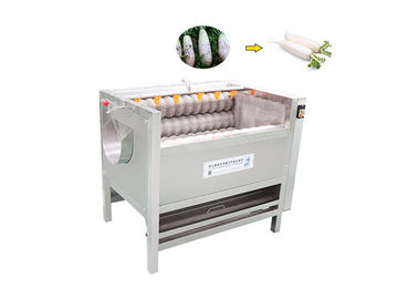 Elektrische 600*640*1300mm Gemüse-Waschmaschine der Kartoffel-