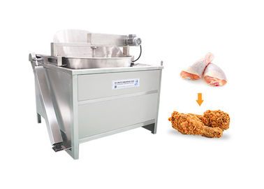 Pommes-Frites und automatische Bratpfannen-Maschine des Fischrogen-Huhn100kg/h