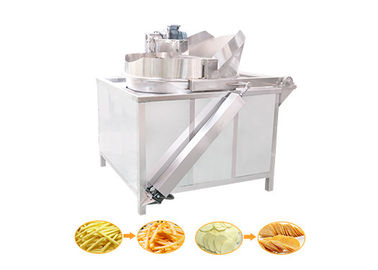 Gefrorene automatische Bratpfannen-Maschine der Pommes-Frites250kg/h halb