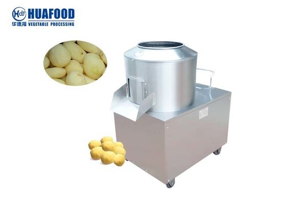 Gewundene automatische Lebensmittelverarbeitungs-Maschinen des Kartoffelschäler-200kg/h