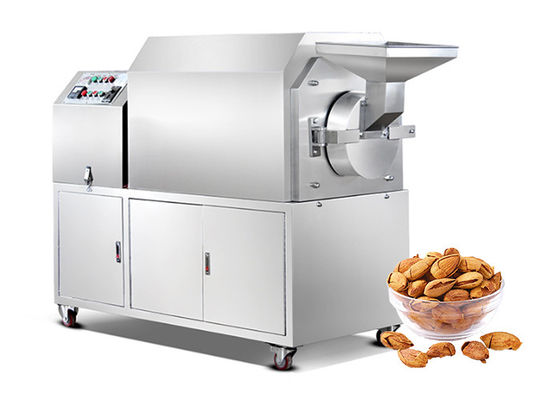 Nuss-Bratmaschine der Erdnuss-Sojabohnen-Samen-Gersten-50kg/time