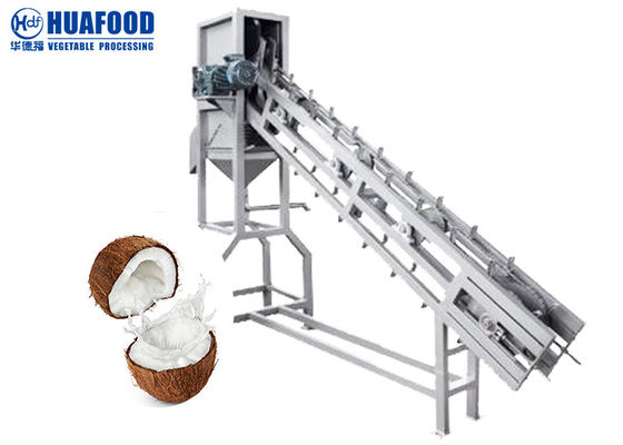 Juice Extracting Machine Halving Half-Ausschnitt der Kokosnuss-7.5kw und sammeln Wasser