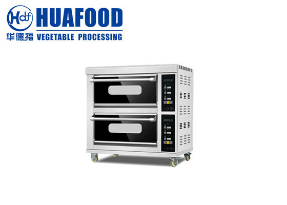 Kommerzielle automatische Lebensmittelverarbeitung bearbeitet das elektrische Brot maschinell, das Oven Equipment backt