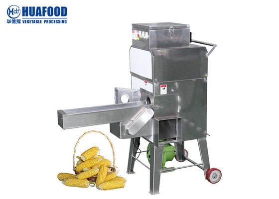 Bearbeitet automatische Lebensmittelverarbeitung 500-600KG/H Mais-Dreschmaschine maschinell