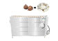 Bürstenschälmaschine der waschmaschinen-2000kg/h Veg für Karotten