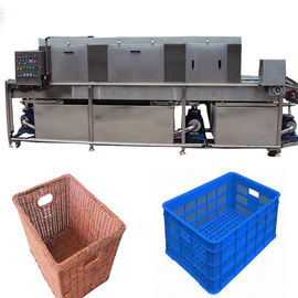 Gemüsespeicherplastikkisten-Reinigungs-Maschine, Umsatz-industrielle Kisten-Waschmaschinen