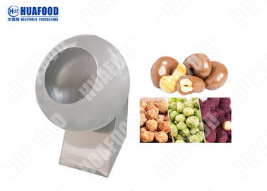 Nuts Imbiss-automatische Lebensmittelverarbeitungs-Maschinen Fishskin-Erdnuss-Beschichtungs-Produktlinie