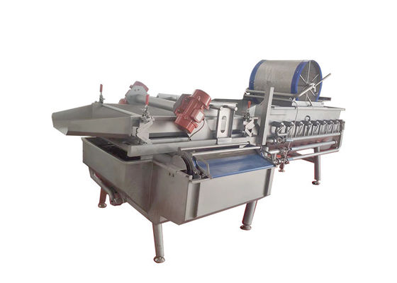 Blattgemüse 1000KG/H Eddie Current Washing Machine