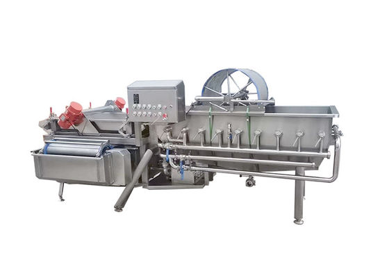 Blattgemüse 1000KG/H Eddie Current Washing Machine