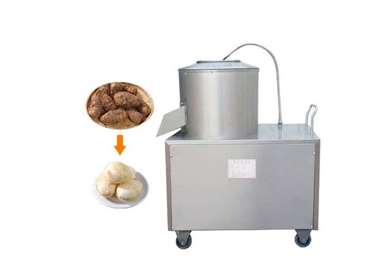 Industrielle Kartoffel-Schale und Schneidemaschine/Kartoffel-Waschen-Und-Schale-Maschine