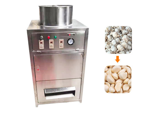Edelstahl-kleine trockene Knoblauch-Haut, die Maschinen-industriellen Kartoffelschäler entfernt