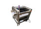 Bürsten Sie rollende Emery Yam-Manioka Schale und Waschmaschine des Kartoffelschäler-300kgs/h