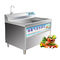 Kleine Luftblase-Maschine des Obst- und Gemüse150kg der Waschmaschine